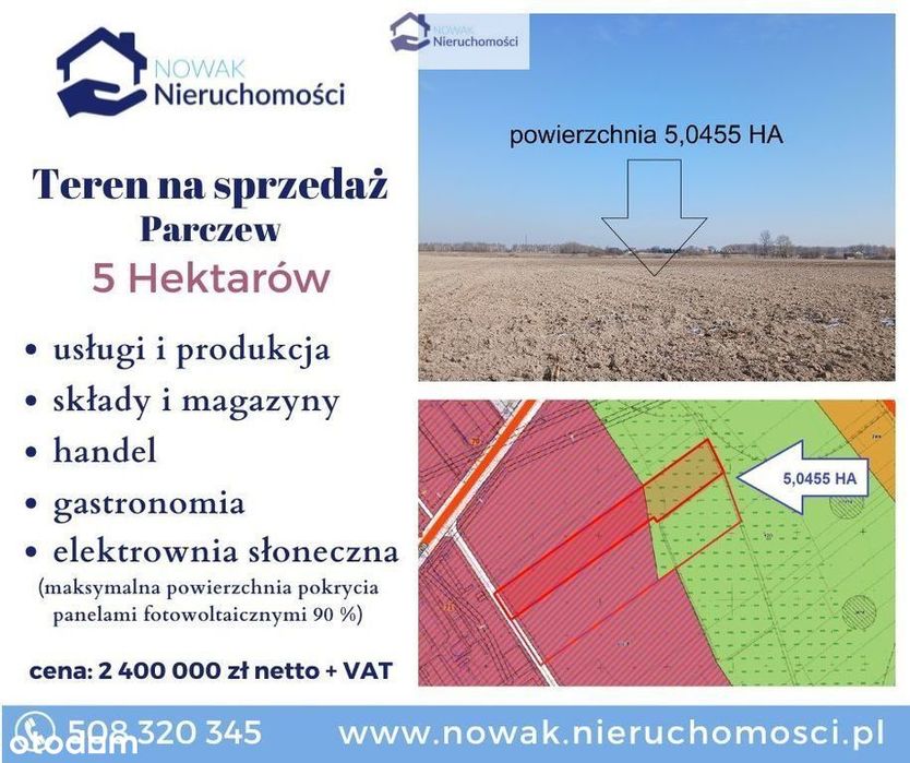 produkcja *magazyny *usługi *handel *fotowoltaika