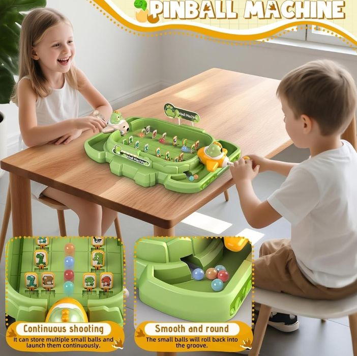 Nicknack Dinosaur Marble Game Duel, gra zręcznościowa