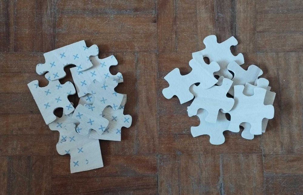 Puzzle Princesas Disney - 2 puzzles em madeira