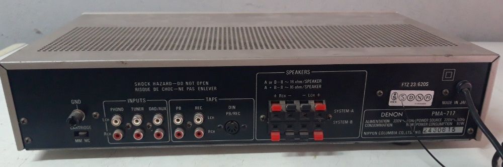 Denon PMA-717 Amplifier Made in Japan, Refurbished64297622556419124