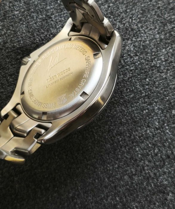 TAG Heuer Link, bransoleta,  Automatic 39MM, limited, Tiger Woods