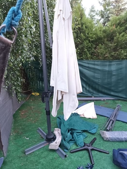 Parasol ogrodowy kontakt telefoniczny