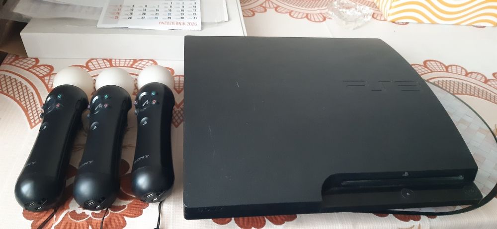 Ps3 slim + ps move Uszkodzone !