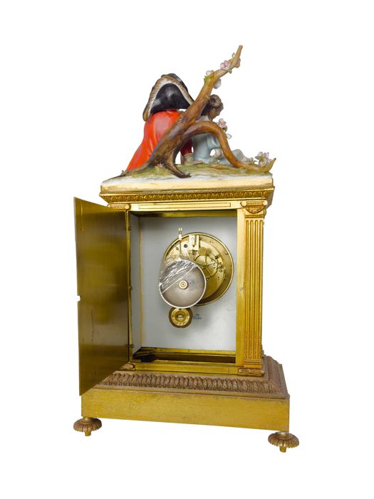 Relógio Bavária Capodimonte Porcelana Tiche, Século XX