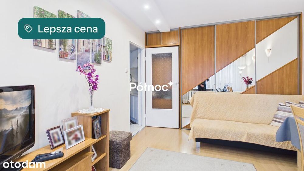 2 pokoje, 35,68 m² | Balkon | IV piętro