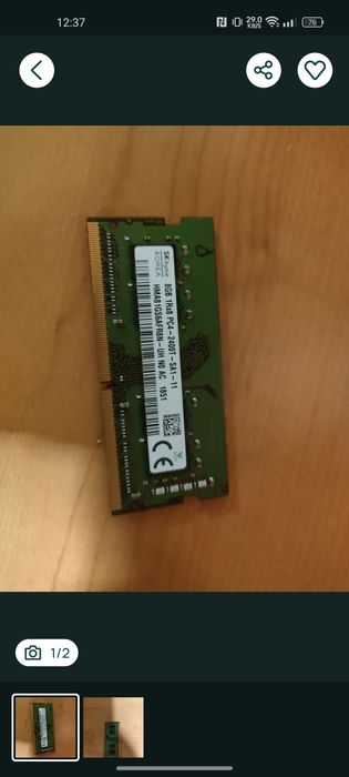 Ram ddr4 8gb dobry stan