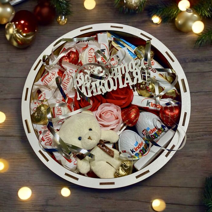 Бокс подарунок на день народження, подарунок дівчині, подрузі, сестрі