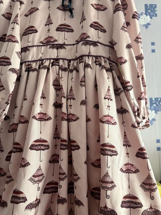 Костюм парасольки сукня в садочок