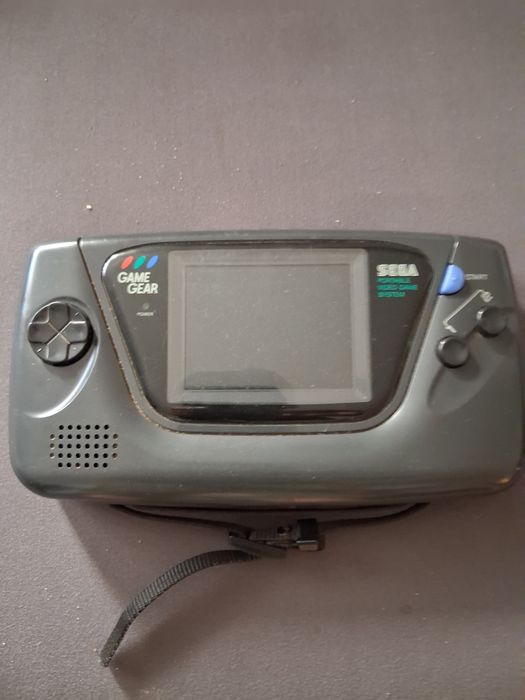 Pack Sega Game Gear + Carregador Original + 4 Jogos (Para Reparar / Mods)
