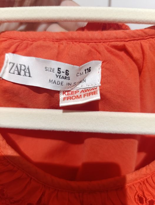 Sukienka dla dziewczynki Zara r.116