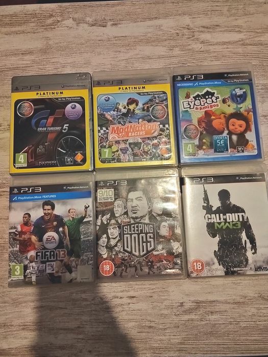 Vendo conjunto de jogos Ps3