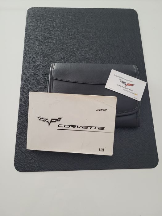 Instrukcja obsługi w języku angielskim Chevrolet Corvette