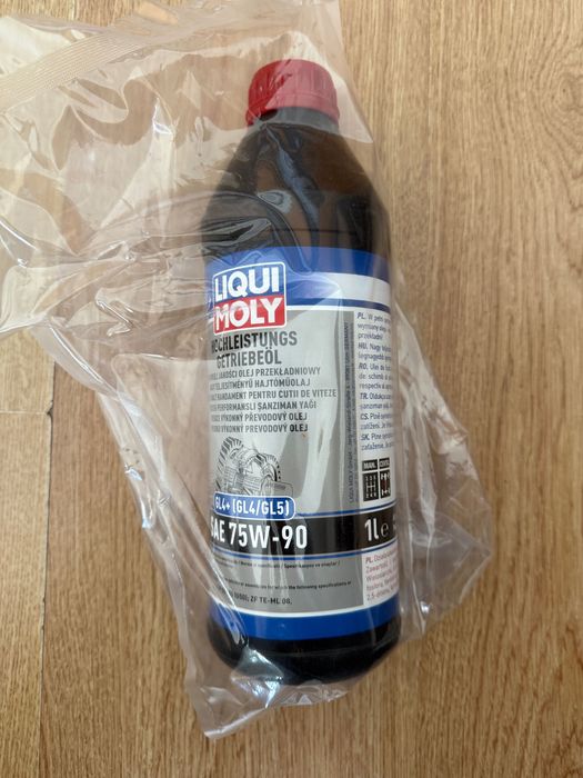 Óleo de Caixa de Velocidades SAE 75W-90 (1L) - Novo e Selado