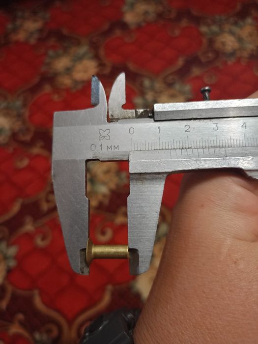 Заклепка латунна 5*14мм, нові СРСР