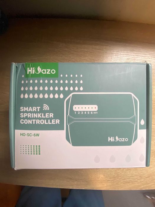 Sistema de rega de 6 zonas