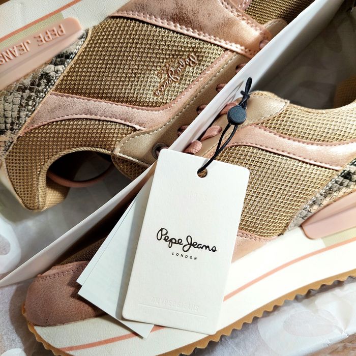 Sapatilhas de mulher PEPE JEANS PLS31260 RUSPER COSI 113 MAPLE SUGAR