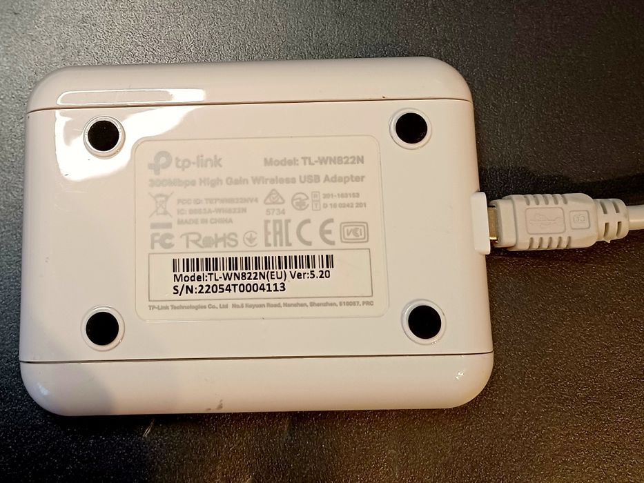 TP Link WL WN822N V5.2 300Mbps
300Mbps