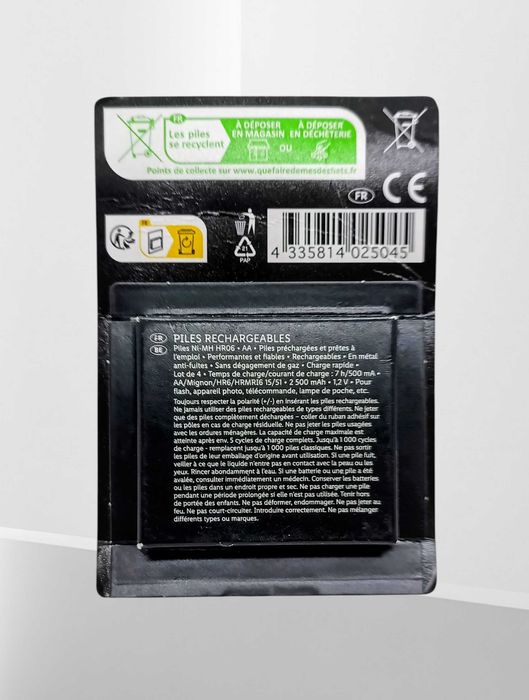 Аккумуляторы пальчиковые AA Tronic  2500 mAh 1.2V (4 шт.)