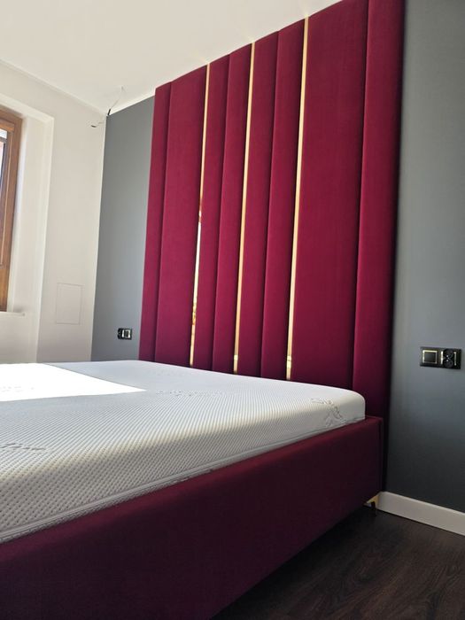 Panele tapicerowane na wymiar ścianka łóżko box podstawa łóżka panel