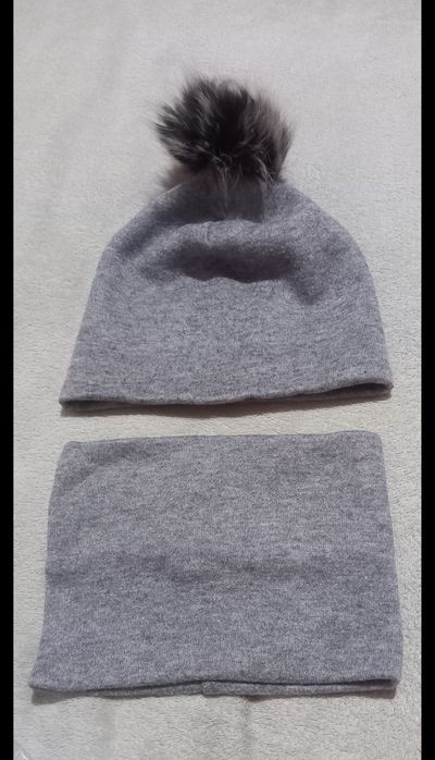 Шапка та баф для дівчинки