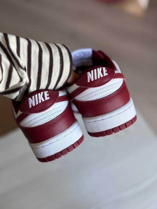 Nike Dunk Low Team Red. Чоловічі кросівки. Оригінальні кросівки. Данки. Демісезон