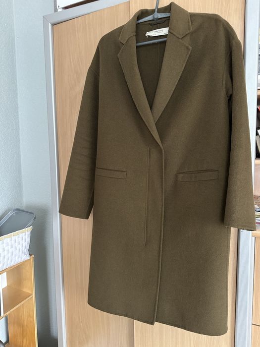 пальто оверсайз zara