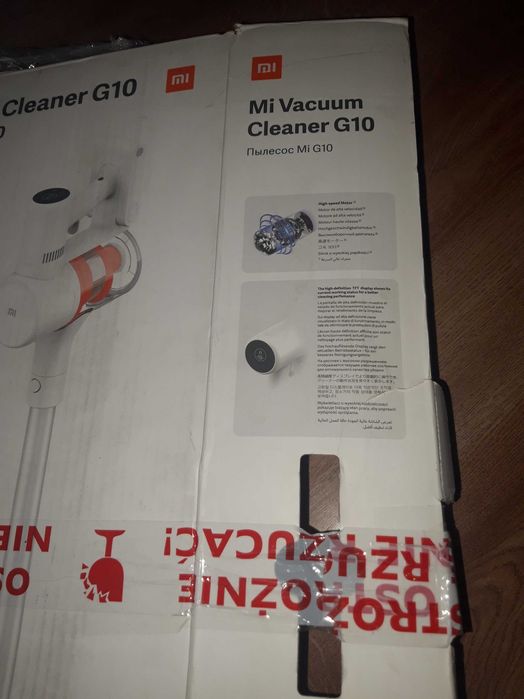 Odkurzacz vacuum Xiaomi G10 uszkodz. szczotka