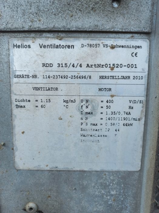 Wentylator dachowy