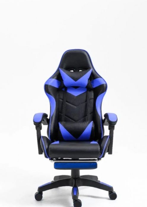 Топ продаж Офисное компьютерное кресло Turbo Blue F012 компʼютерне