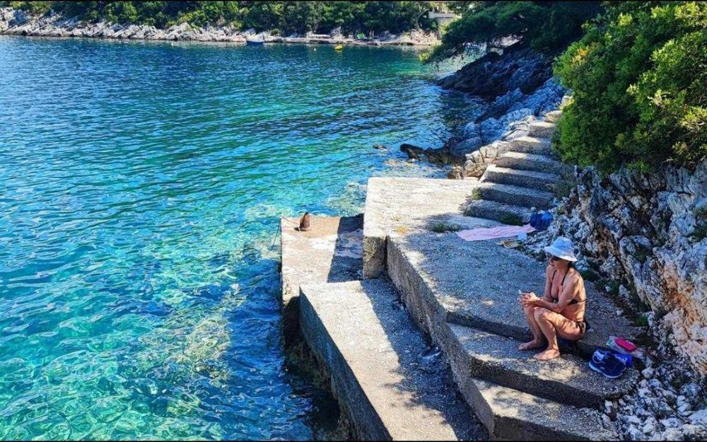 ХИТ! Первая линия моря! Дом в Хорватии, Дубровник. Пляж! Причал!