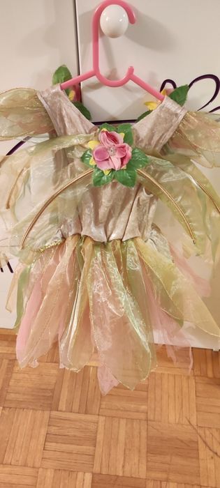 Suknia na bal przebierańców wróżka dzwoneczek 104