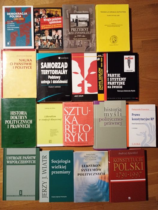 17 książek z dziedziny nauki o polityce