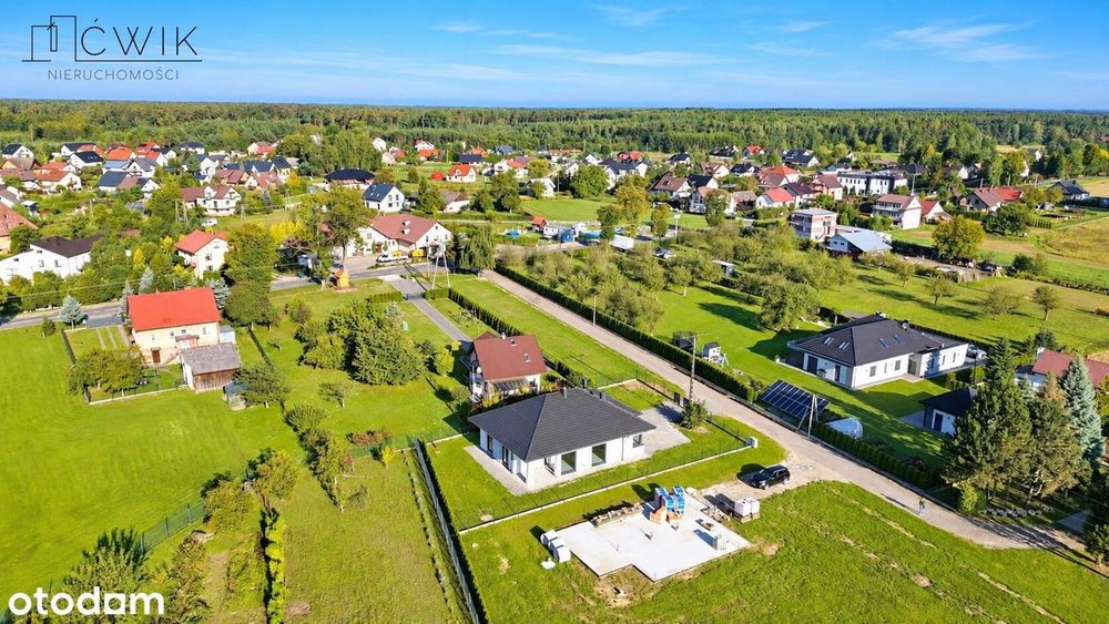 Nowoczesny dom parterowy 123,85 m² | 8,2 ar | 2,5 km od Bochni