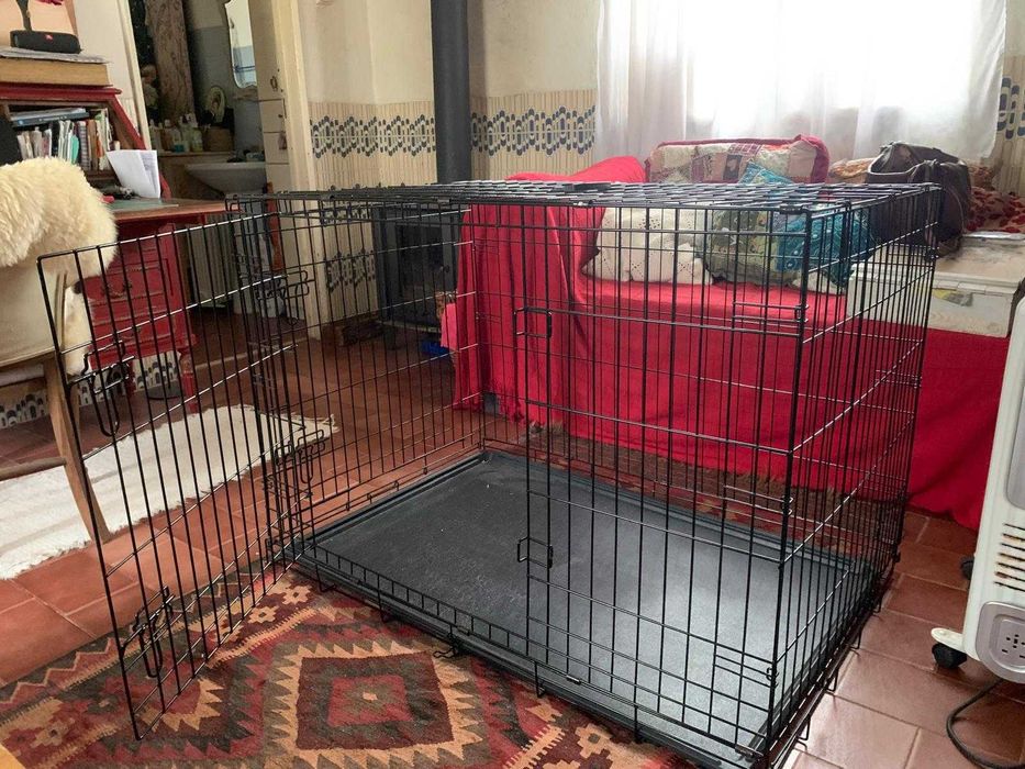 Jaula / Parque /Caixa metal, transportadora para cão ou gato