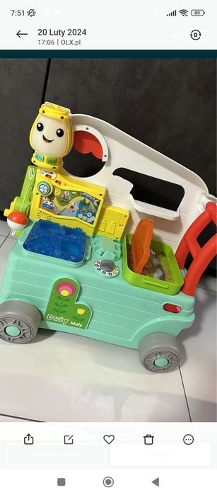 Samochodzik jeździk Fischer Price