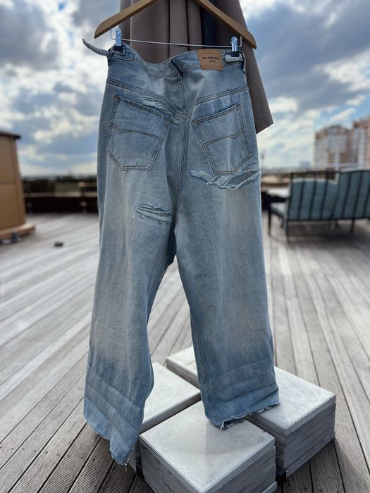 Оригинальные джинсы Balenciaga Destroyed Jeans