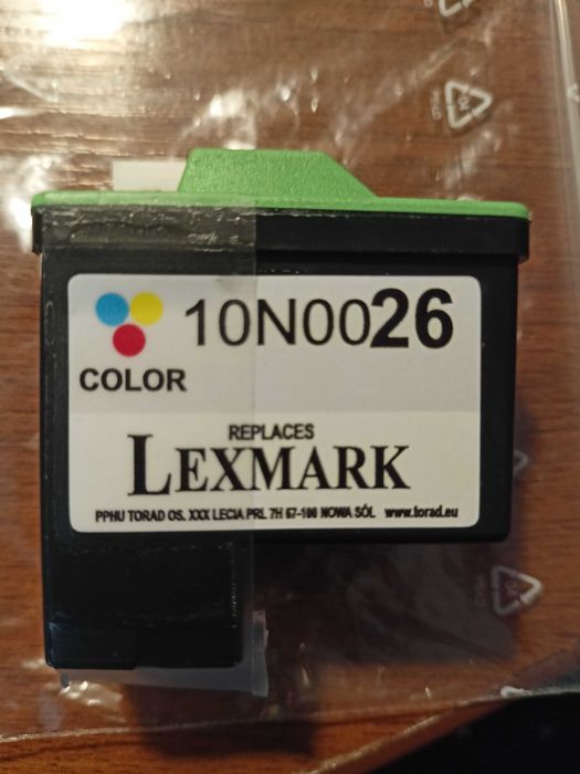 Lexmark Tusz 10N0026 trójkolorowy