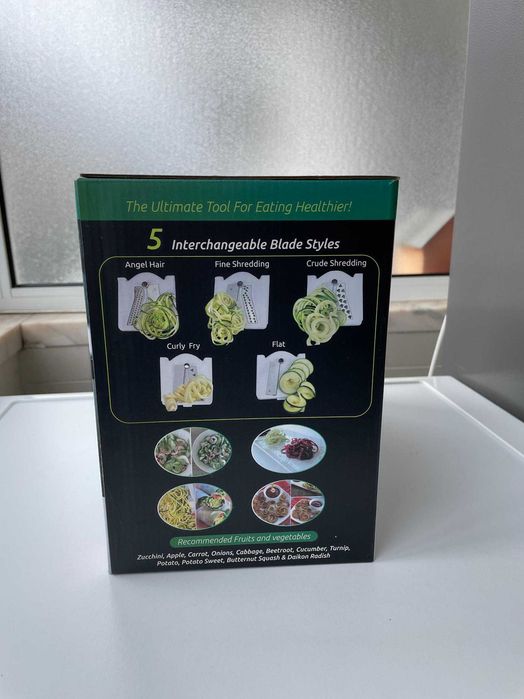 Espiralizador, 5 lâminas