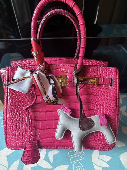 Torebka damska lakierowana Hermes