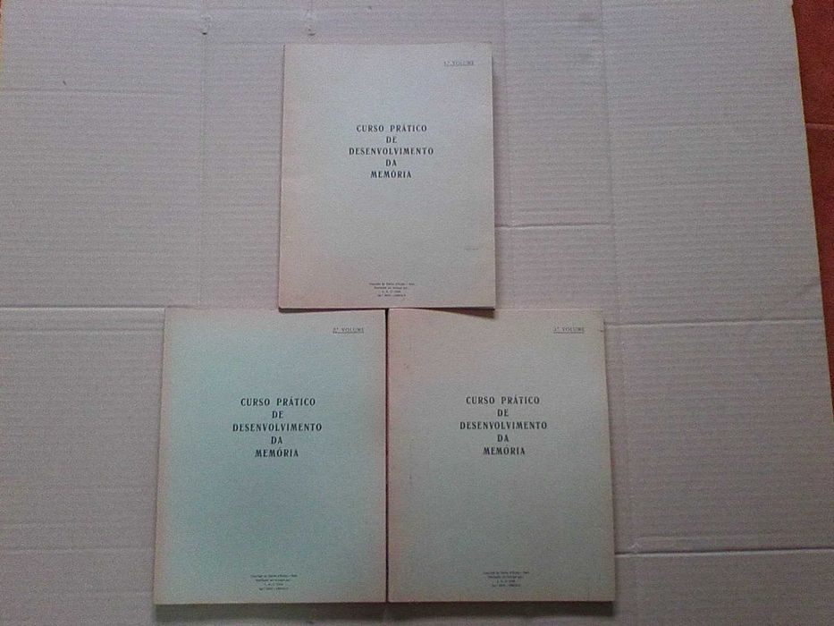 Curso Pratico de desenvolvimento da Memória - 3 Volumes