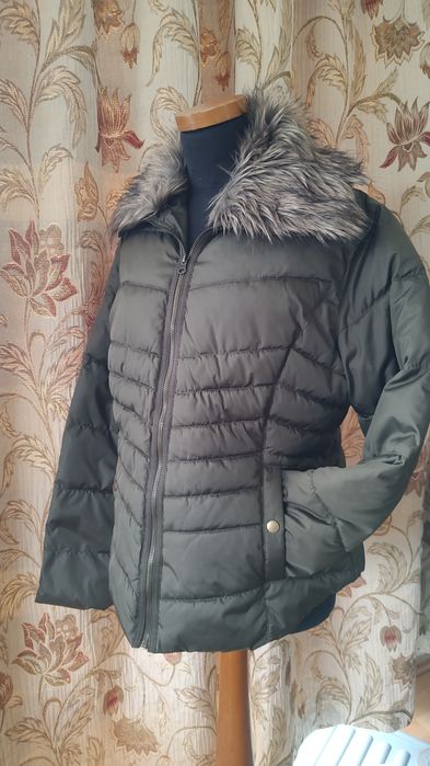 Kurtka pikowana z odpinanym kołnierzem Mossimo XL nowa