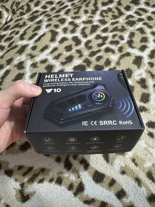 Мотогарнітура Y10 для шолома