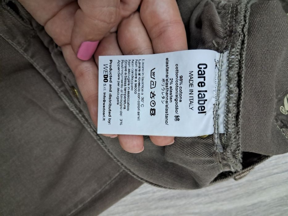Джинси жіночі коричневі Care label