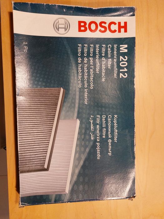 Filtr przeciwpyłkowy BOSCH M 2012 fabrycznie nowy Poznań