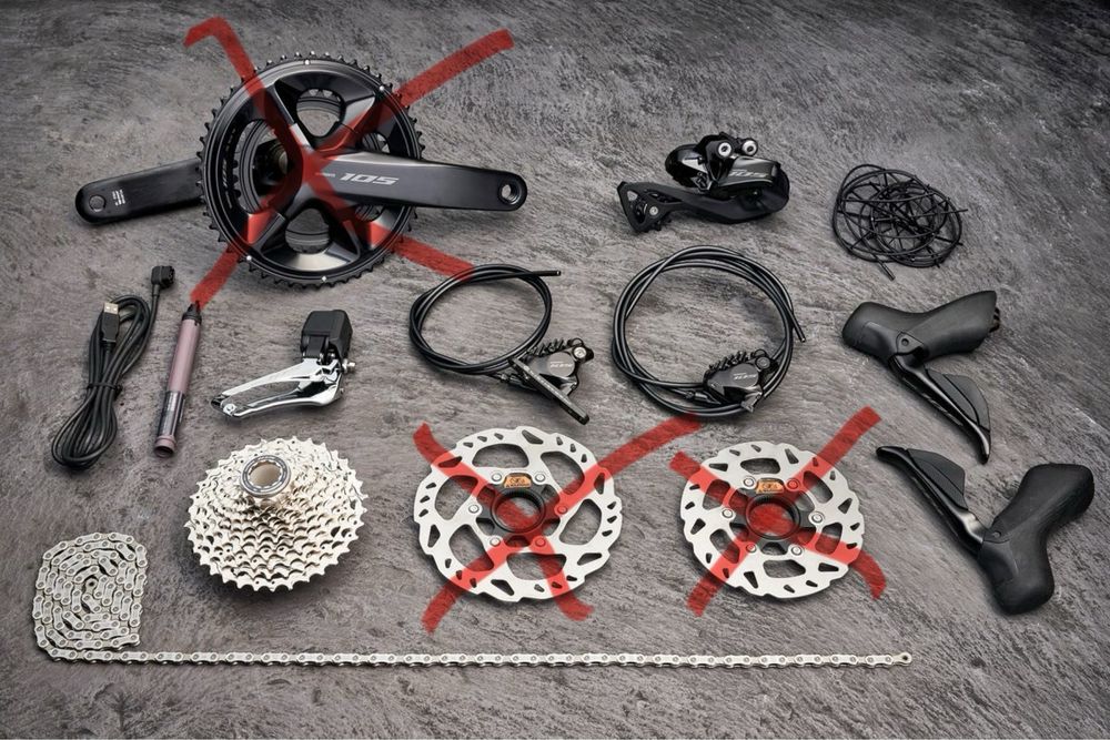 E️lektroniczna grupa SHIMANO 105 Di2 2x12 R7100