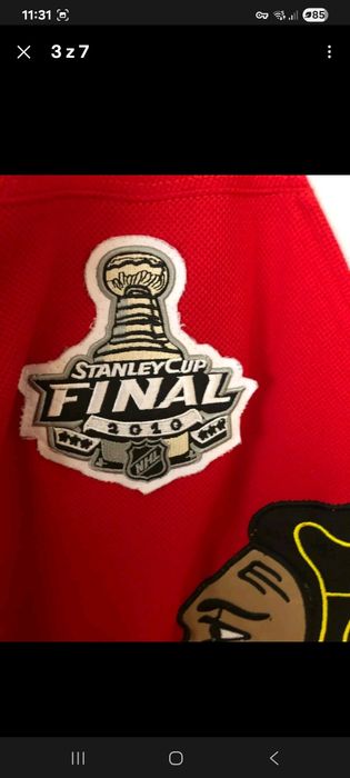 Bluza Chicago Blackhawks Patrick Sharp 2010 Stanley Cup rozmiar XL