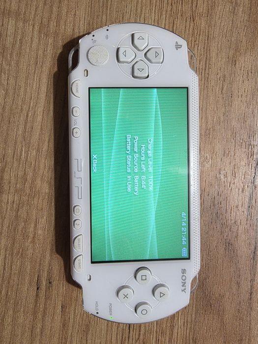 PSP 1000 FAT kolor Ceramic White Przerobiona