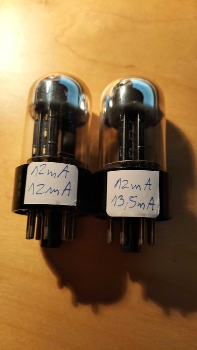 Lampy 6SN7 GBT Sylvania nos