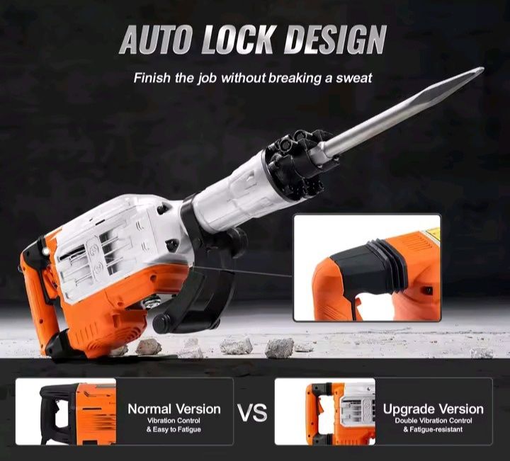 Martelo Demolidor Profissional 3500W 60J 220V