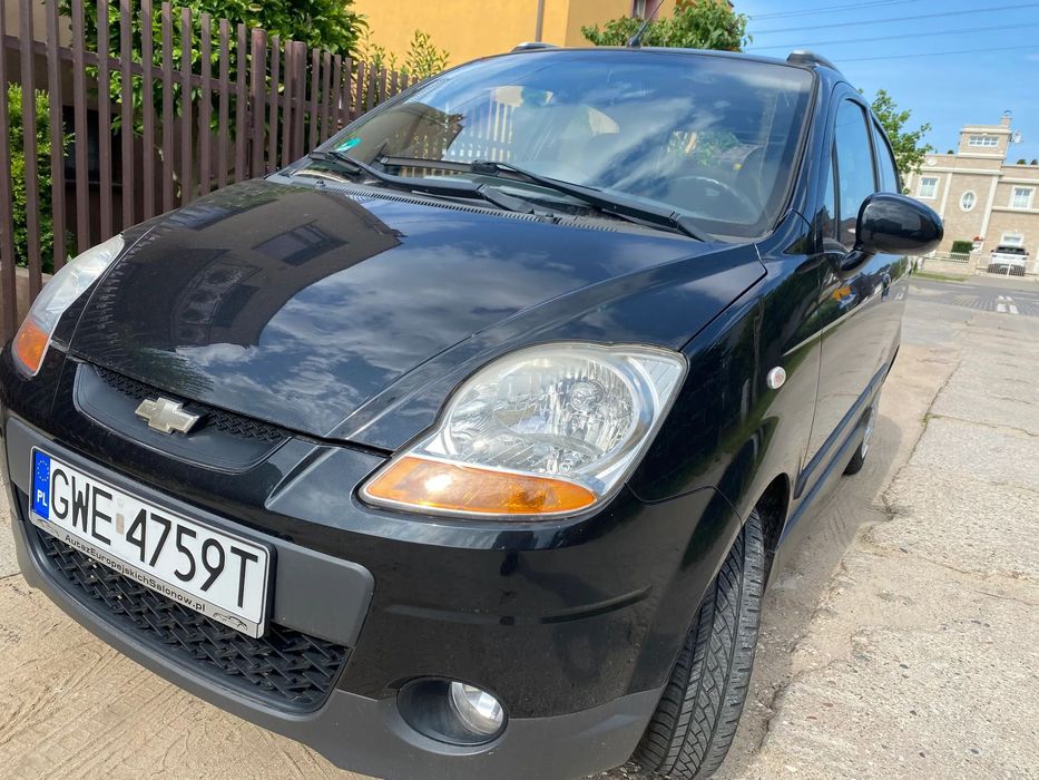 Chevrolet Matiz Niski przebieg,klimatyzacja,Isofix,opony wielosezon,nowe amortyzatory